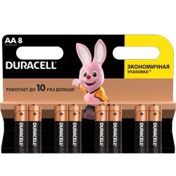 Батарейка AA Duracell LR6 (8шт.)